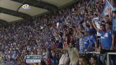Match 12 MI vs RR – Shah's Wicket