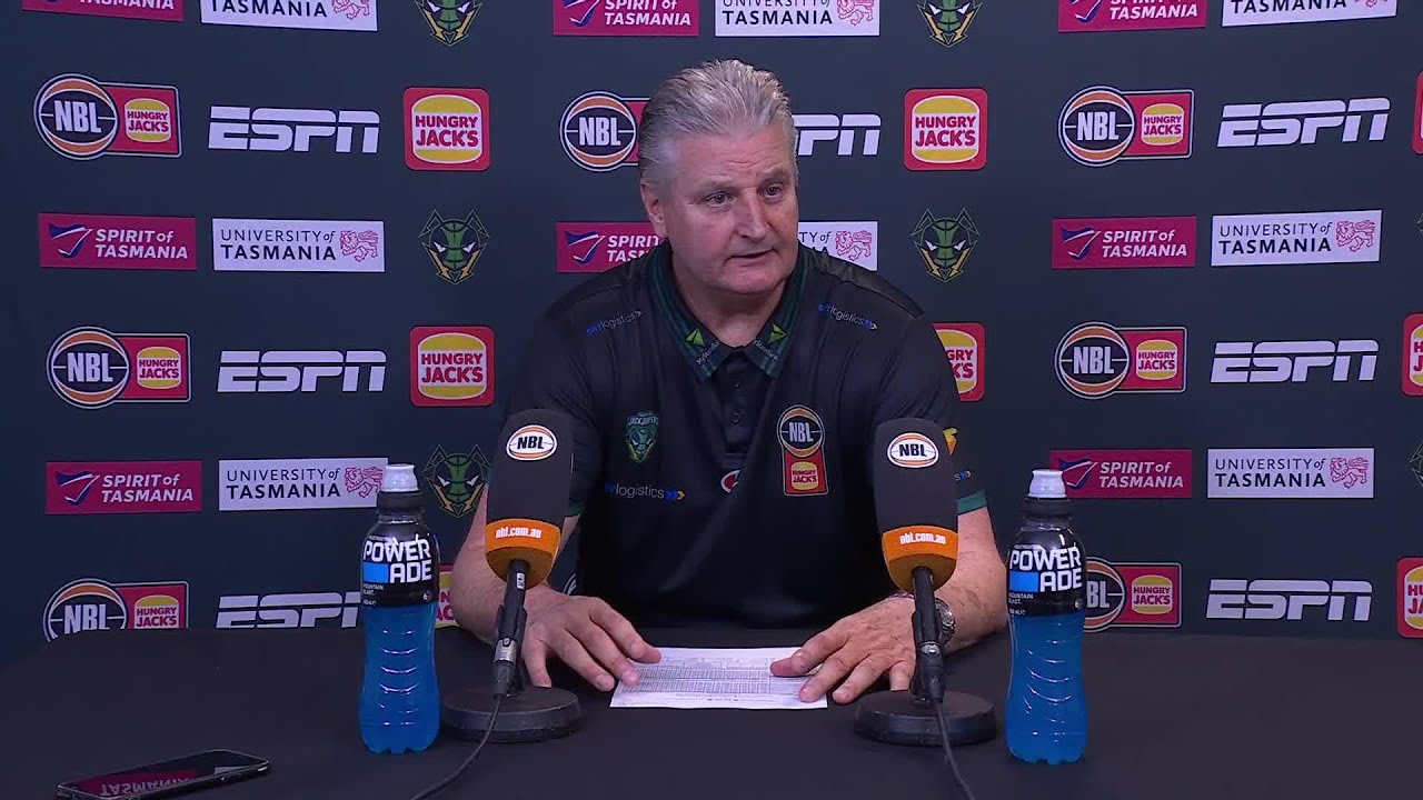 Scott Roth press conference vs Melbourne United - Play-In Qualifier, NBL26