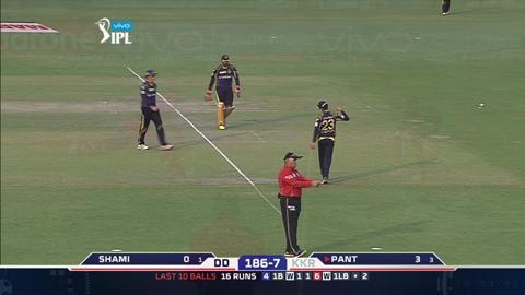 M26: DD vs KKR – Rishabh Pant Wicket