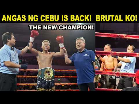 BRUTAL KNOCKOUT! ANGAS NG CEBU JOHN PAUL GABUNILAS vs RAMIL RODA JR. FULL FIGHT! LAKAS NI CASIMERO
