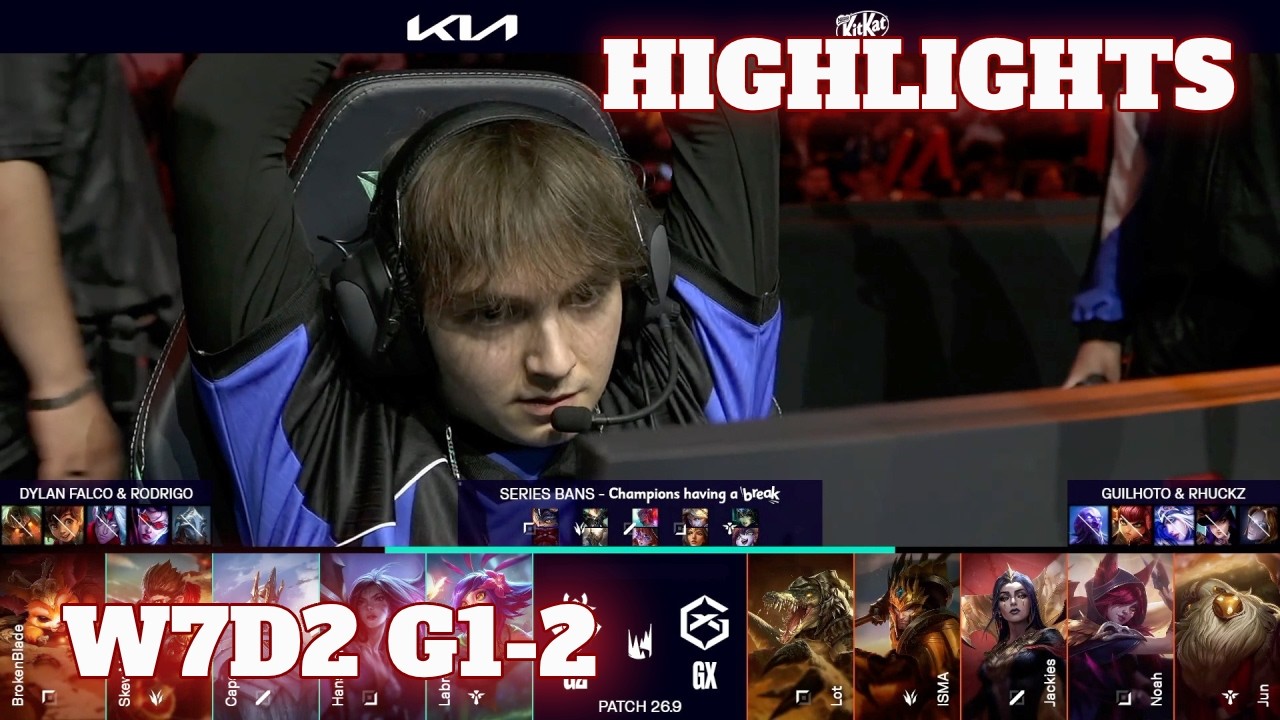GX vs G2 - Game 2 Highlights | Week 7 Day 2 LEC Spring 2026 | GIANTX vs G2 Esports G-2 W7D2