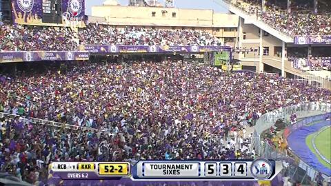 M49: KKR vs RCB – Yusuf Pathan Six