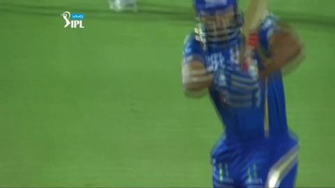 M43: MI vs KXIP – Unmukt Chand Wicket