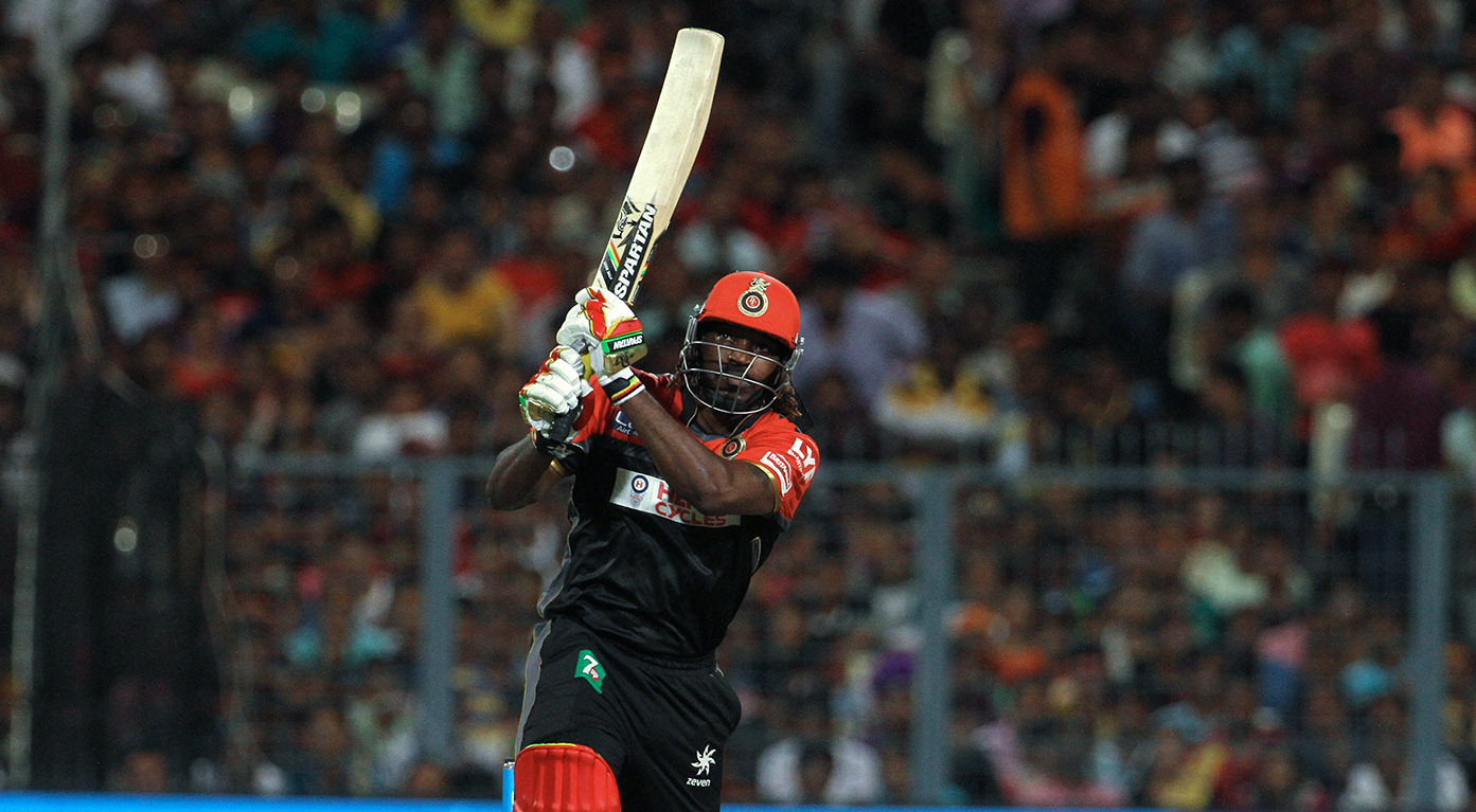 M48: KKR vs RCB – Chris Gayle 49