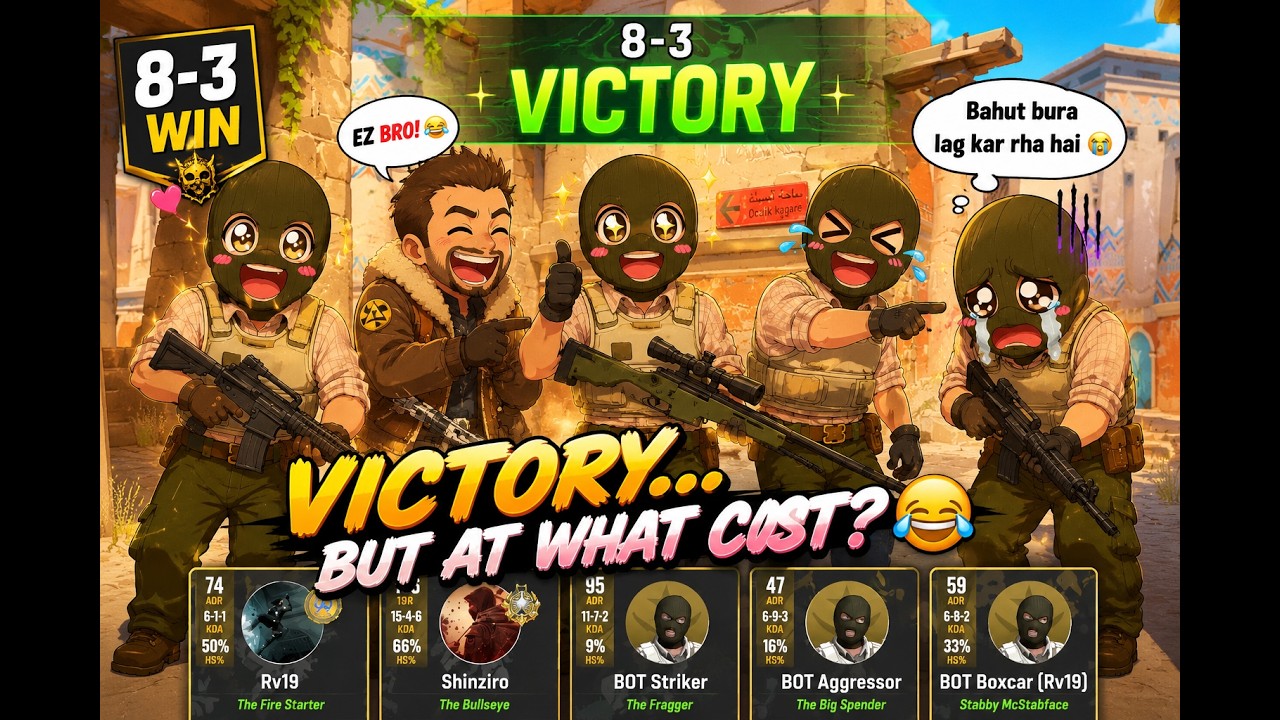 Counter-Strike 2 Funny Moments | Part 19 | Victory… But At What Cost? 😂