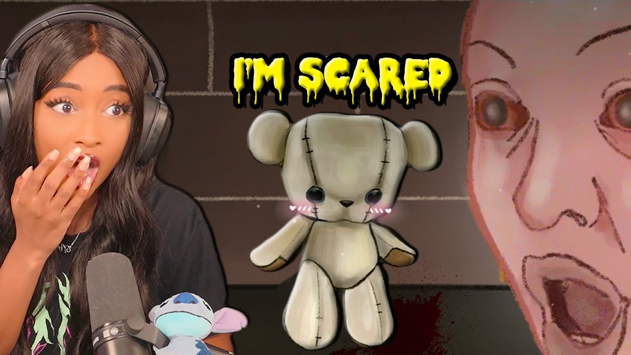 A Cute Teddy HORROR Game that'll make you SCREAM... then cry | Softie background