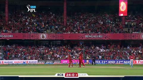 M50: RCB vs KXIP – Chris Gayle Six