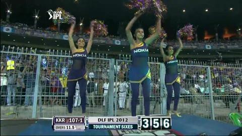 Match 38 KKR vs RCB – Gambhir's 2nd Six