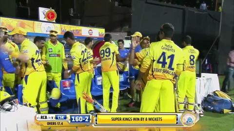 M53: RCB vs CSK – Francois du Plessis Six background