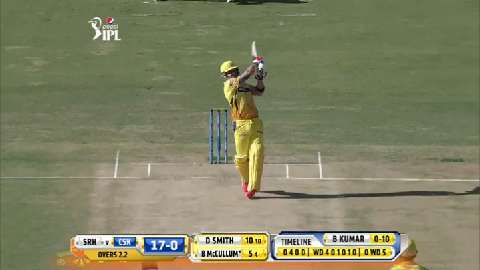 M4: CSK vs SRH – Brendon McCullum Six