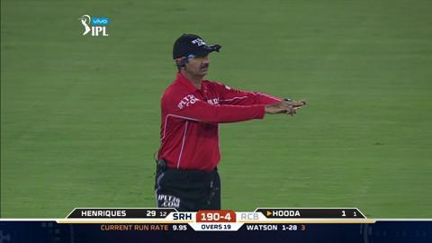 M27: SRH vs RCB – Deepak Hooda Wicket