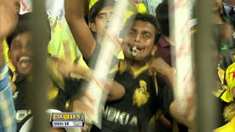 Match 41 CSK vs KKR – Jadeja's Wicket