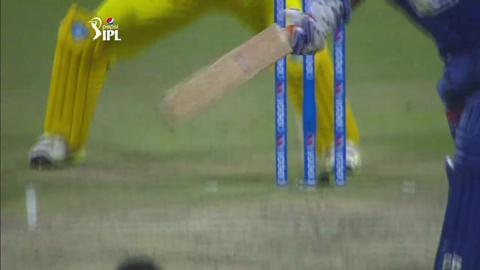 M8: CSK vs DD – Shahbaz Nadeem Wicket