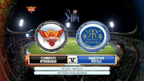 IPL 2015 M11: SRH vs RR – Match Highlights