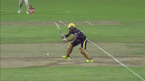 M32: KKR vs KXIP – Robin Uthappa Wicket