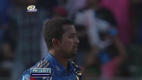 Match 3 MI vs PWI – Kartik's Six