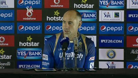 M58: RCB vs RR – Press Conference – Paddy Upton