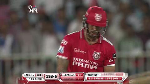 M9: KXIP vs SRH – Mitchell Johnson Wicket