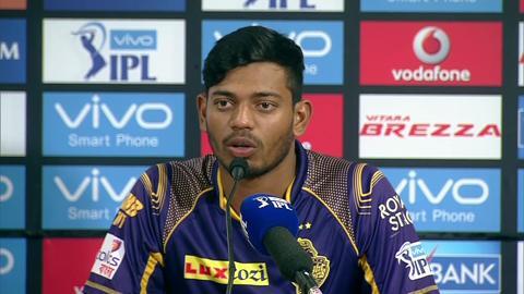 M45: KKR vs RPS – Press Conference – Ankit Rajpoot background