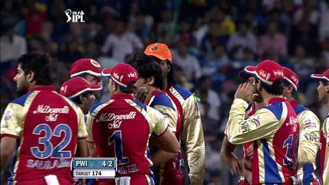 Match 57 PWI vs RCB – Pandey's Wicket