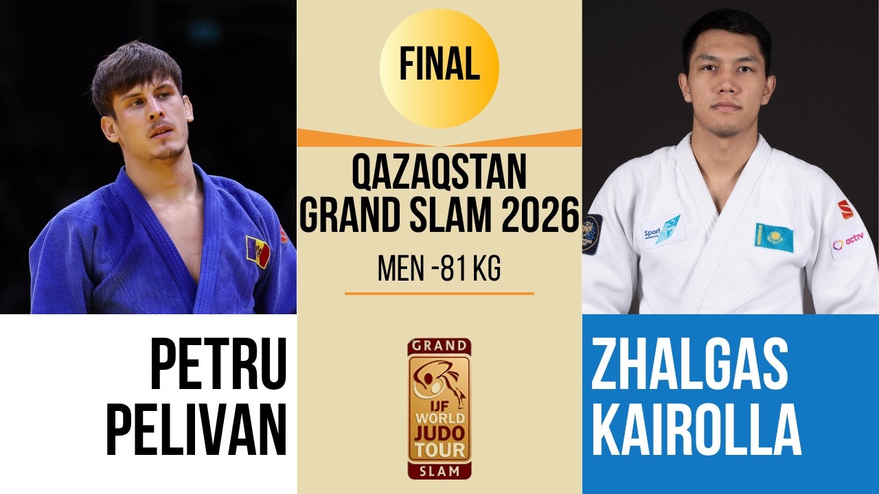 Petru PELIVAN VS Zhalgas KAIROLLA | Qazaqstan Grand Slam 2026 | GOLD -81 kg