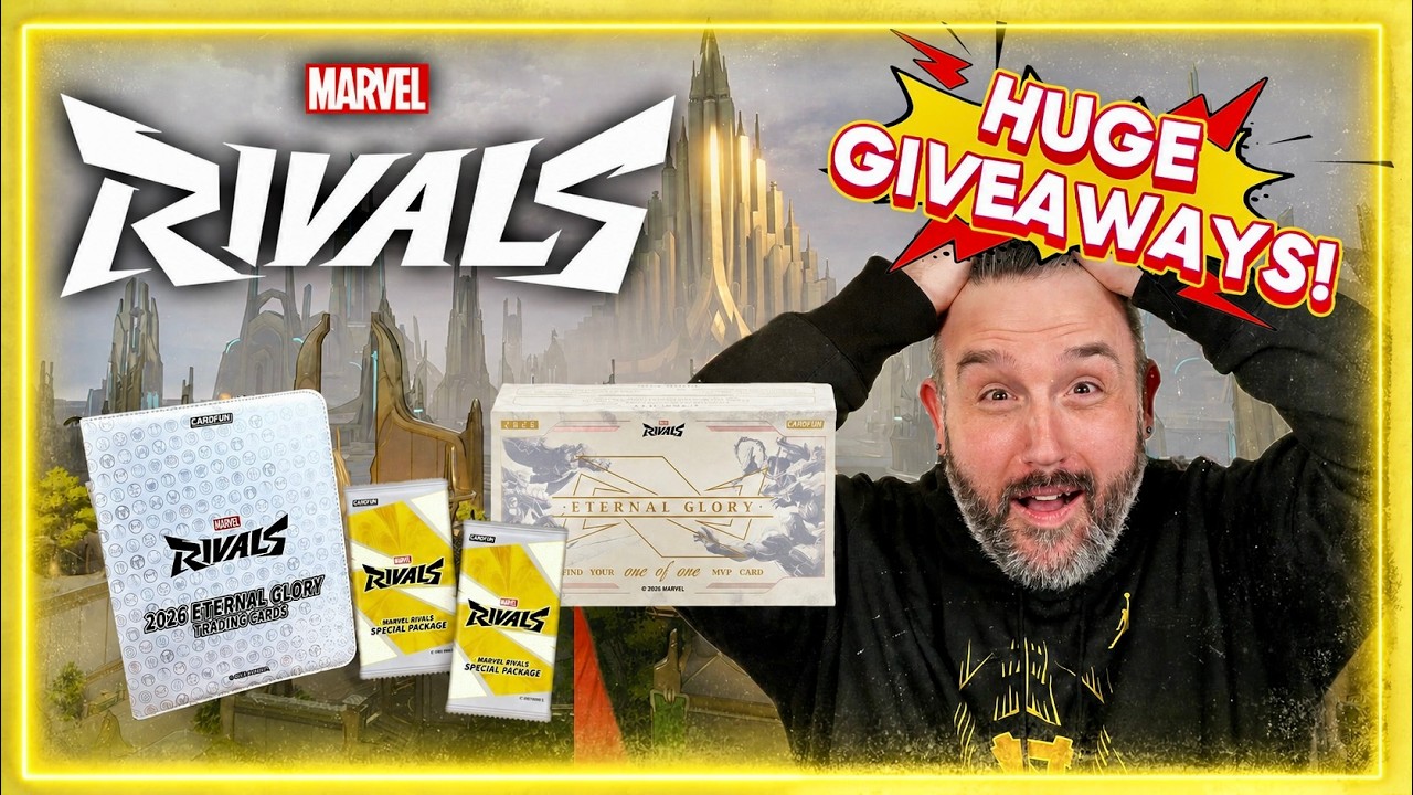 New Marvel Rivals Eternal Glory Hobby Boxes + HUGE GIVEAWAYS!