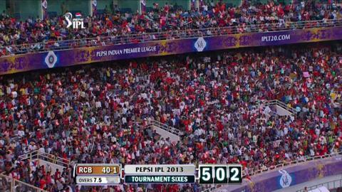 M60: KKR vs RCB – Chris Gayle Six
