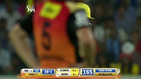 M34: SRH vs CSK – Suresh Raina Six