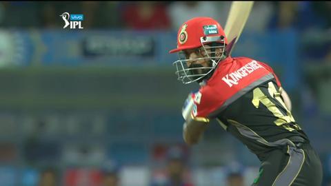 M14: MI vs RCB – Lokesh Rahul Six