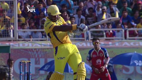 M42: CSK vs RCB – Dwayne Smith Wicket
