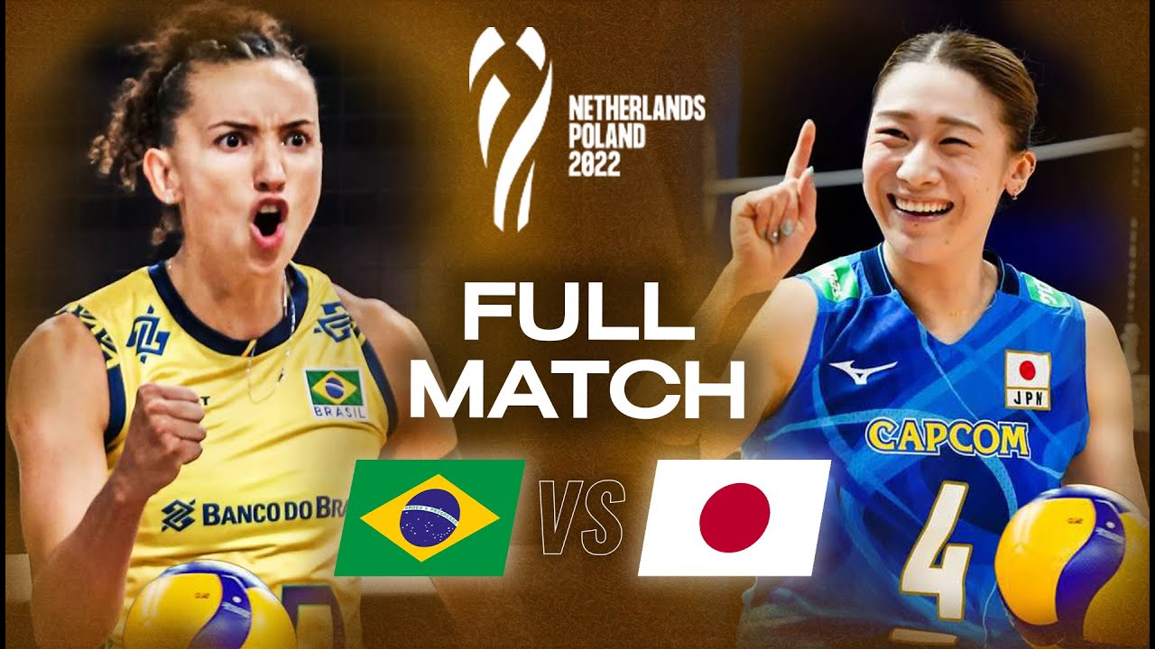 Brazil 🇧🇷 vs. Japan 🇯🇵 - Quarter Finals | Women's World Championships 2022 | Full Match - Volleyball