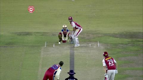 M51: KXIP vs RCB – Gurkeerat Mann Singh Wicket background