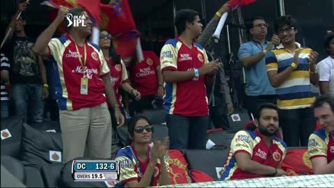 Match 71 DC vs RCB – Patel's Wicket