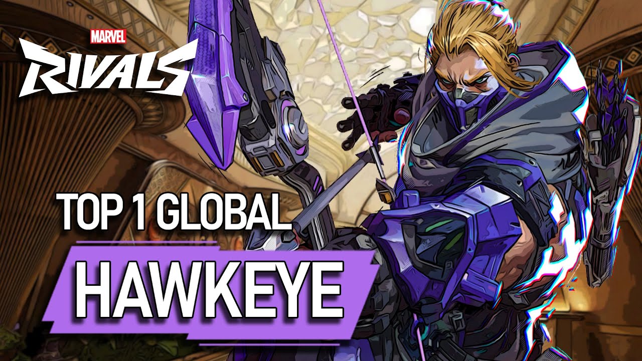 TOP 1 GLOBAL HAWKEYE ! SpunkyBeaverTV - MARVEL RIVALS PRO
