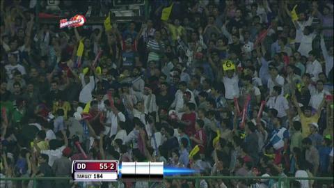 M57: DD vs RCB – Unmukt Chand Six