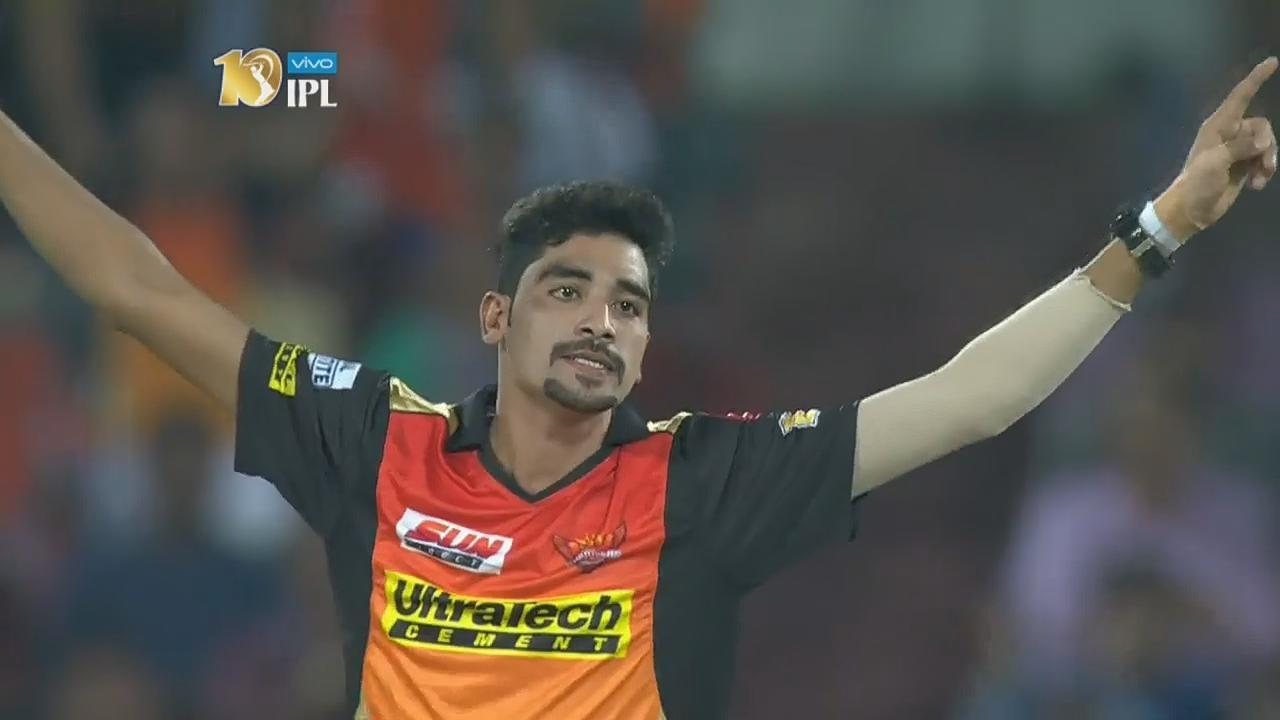 First game, first over, first wicket - Mohammed Siraj strikes on IPL debut background