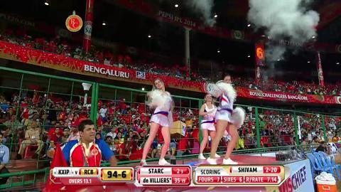 M31: RCB vs KXIP – AB de Villiers Six