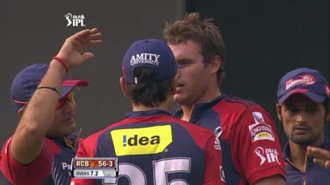 Match 5 RCB vs DD – Kohli's Wicket