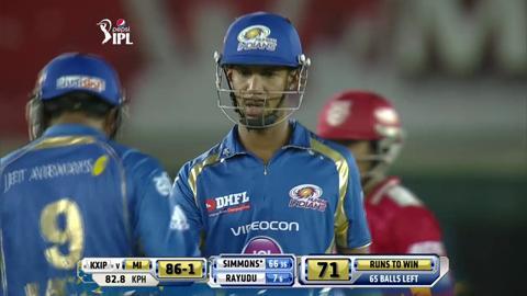 M48: KXIP vs MI– Man of the Match – Lendl Simmons
