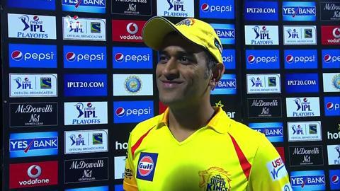 M57: CSK vs MI – MS Dhoni Interview