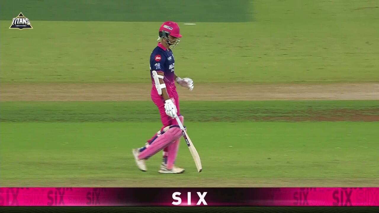 IPL 2026 M09: GT vs RR - Yashasvi Jaiswal Six
