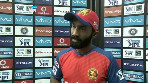 M9: MI vs GL – Dinesh Karthik Interview