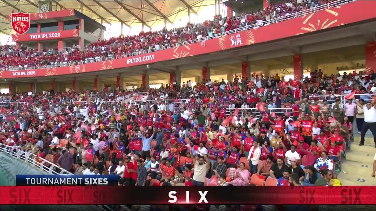 IPL 2026 M17: PBKS vs SRH - Prabhsimran Singh Six