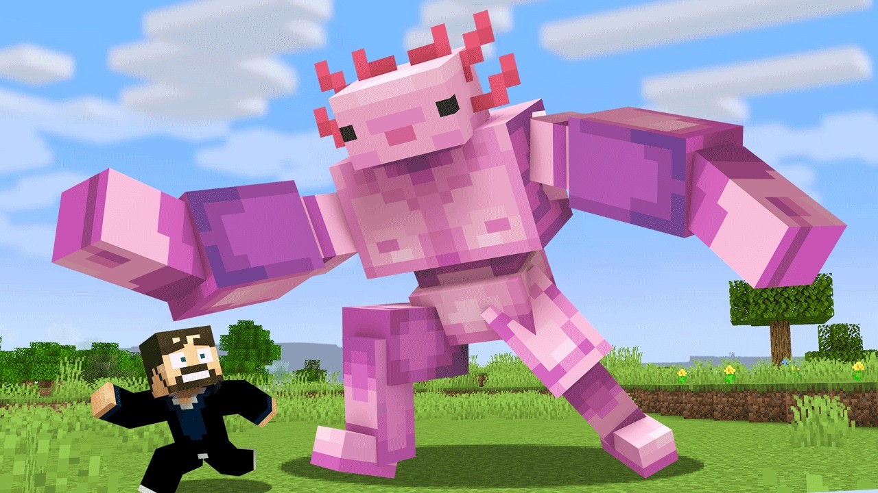 Building Minecraft's WEIRDEST Mob Army backdrop