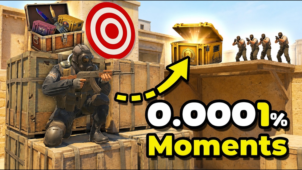 IMPOSSIBLE 0.0001% MOMENTS - CS2 BEST MOMENTS