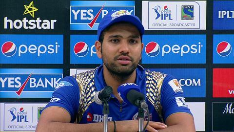 M39: MI vs DD – Press Conference – Rohit Sharma