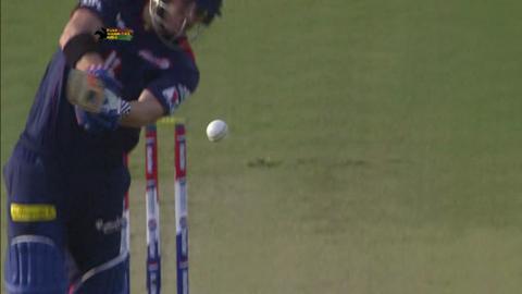 M71: PWI vs DD – David Warner Wicket