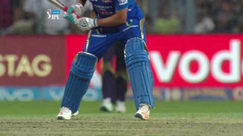 M5: KKR vs MI – Rohit Sharma Six