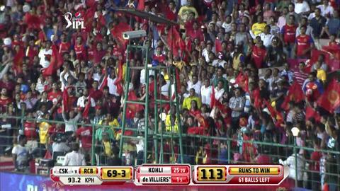 M20: RCB vs CSK – AB de Villiers Six