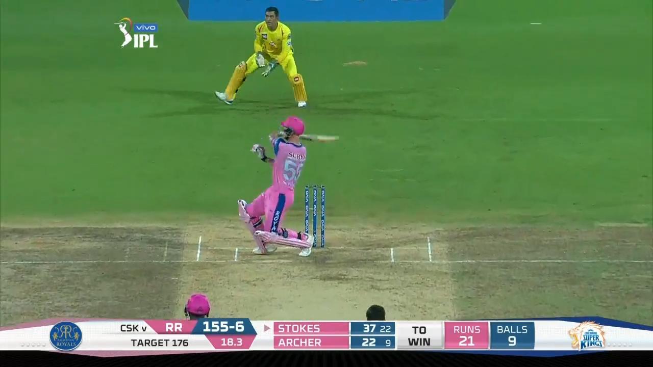 M12: CSK vs RR – Ben Stokes Six background